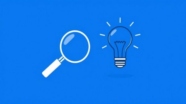 Minimalist icons symbolize competitive intelligence for B2B brands.