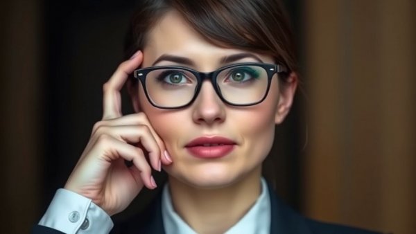 Professional woman contemplating during Trump Labor Secretary resignation discussion