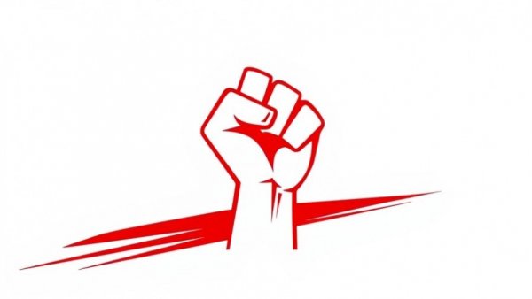 Stylized red fist symbolizing unity and resistance, related to FISA reauthorization