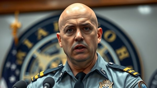 Serious police officer addressing antisemitism allegations within Toronto police.
