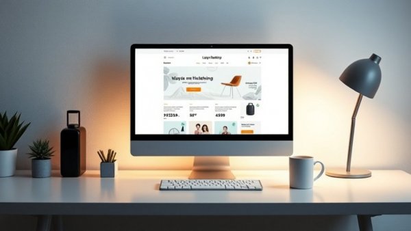Modern eCommerce webpage on desktop for eCommerce branding 2026.