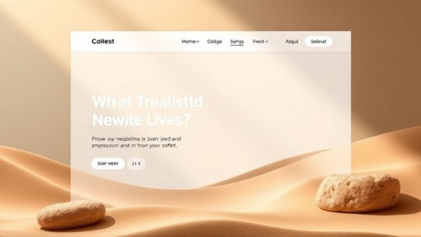 Modern website design example 2026 with clean layout.