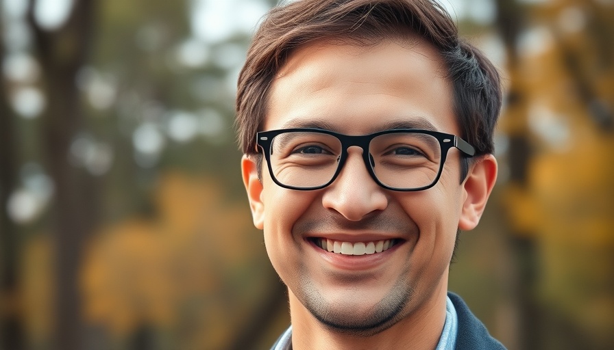 Smiling man outdoors symbolizing second-chance hiring