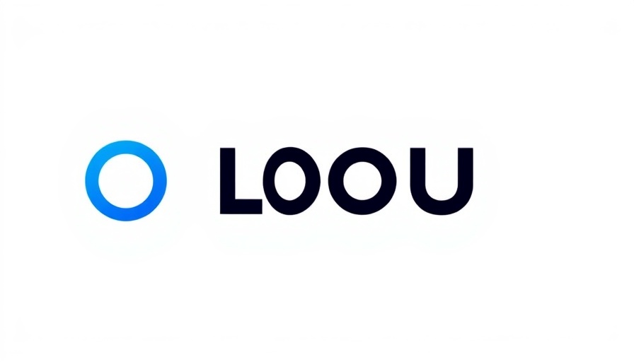 Minimalist blue Small Business Trends logo against white background.
