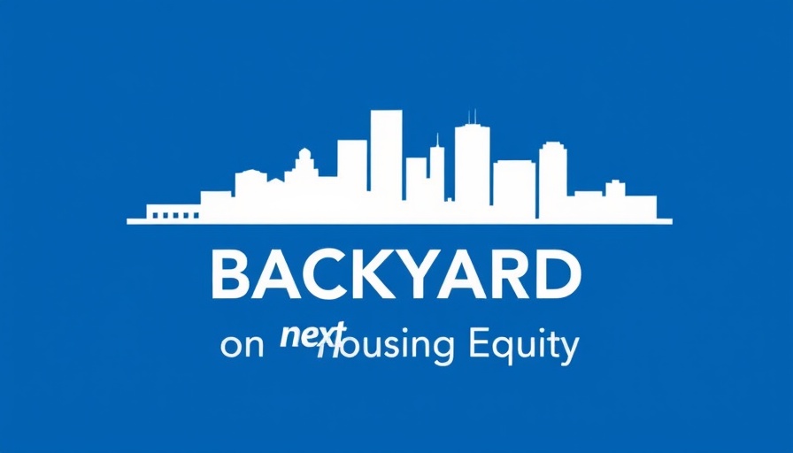 City skyline with 'BACKYARD Next City on Housing Equity' text.