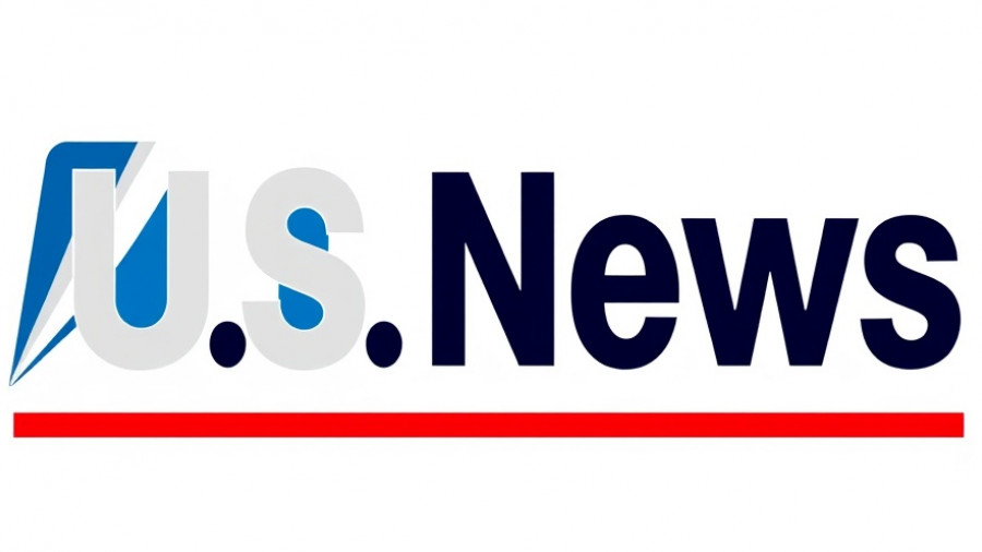 U.S. News logo on white background with red and blue accents.