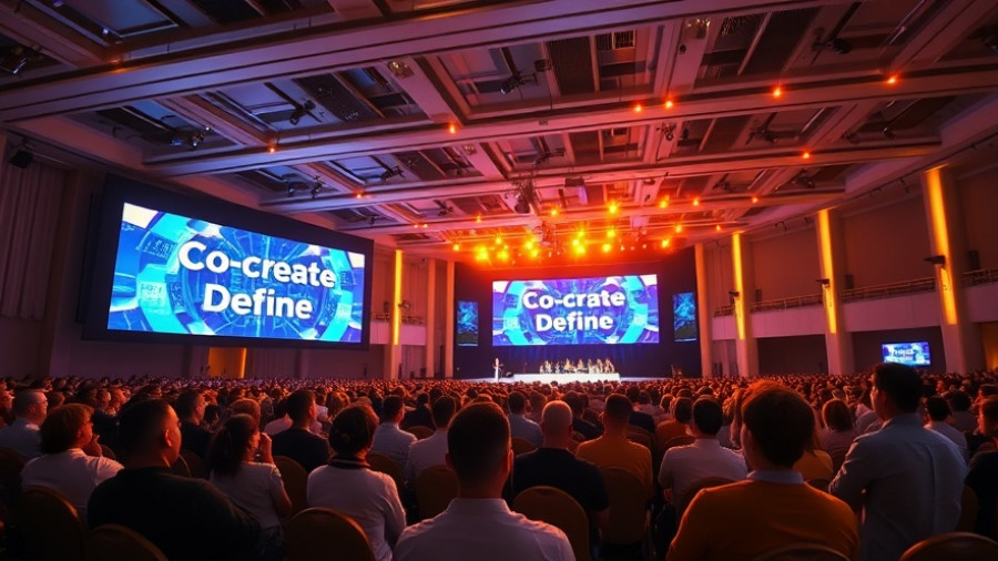 2025 Chery International User Summit with futuristic stage.