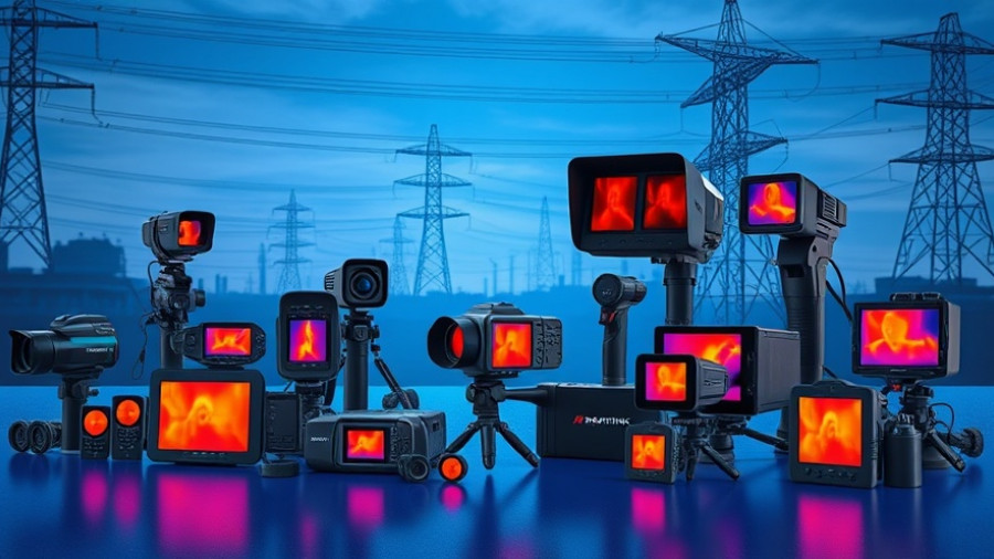 Raythink thermal imaging solutions in Kazakhstan featuring industrial temperature measurement devices.