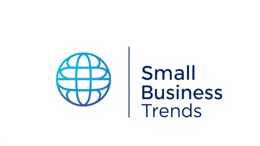 Modern logo with a blue gradient orb and 'Small Business Trends'.