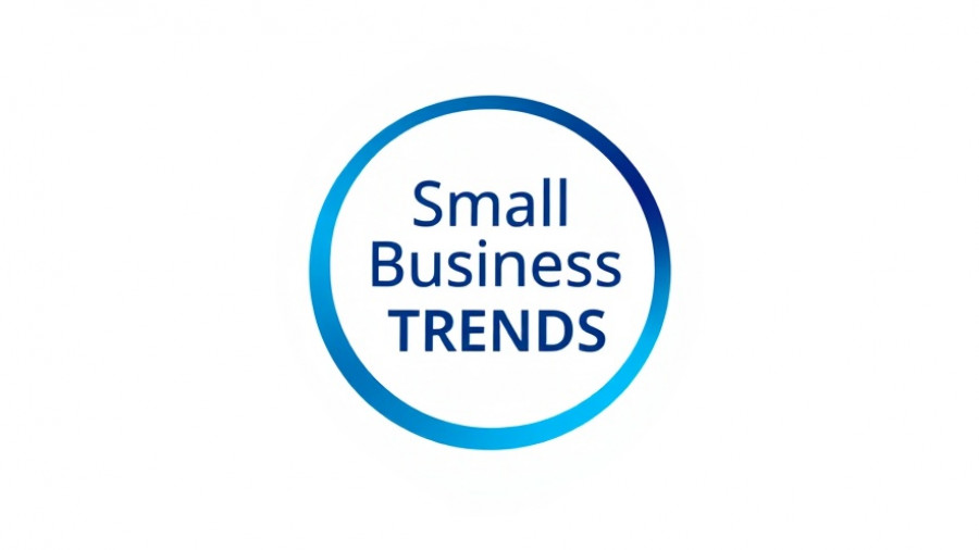 Minimalistic logo of Small Business Trends featuring circular design.