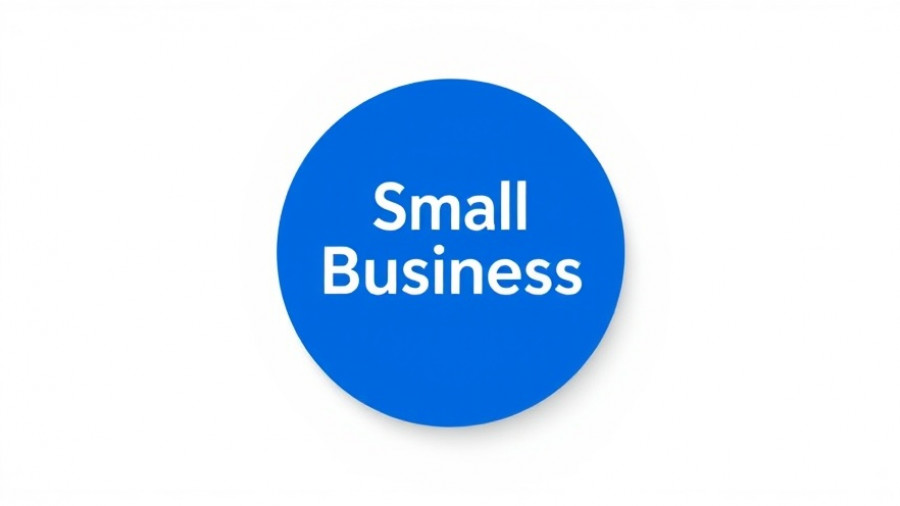 Circular blue logo with 'Small Business TRENDS' text.