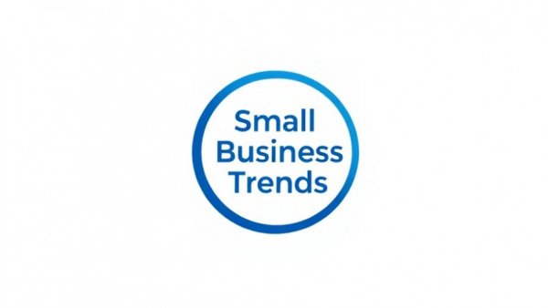 Small Business Trends logo in blue on white background.