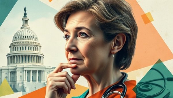 Impact of government shutdown on small businesses depicted through abstract collage.