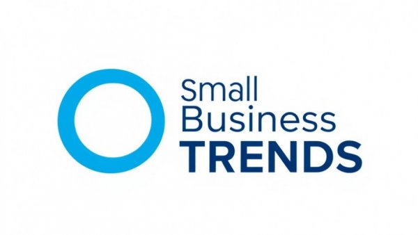 Small Business TRENDS logo with blue gradient circle.