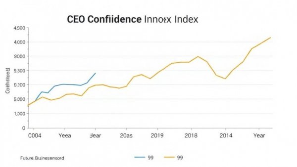 CEO Confidence Index line graph showing trends in business conditions.