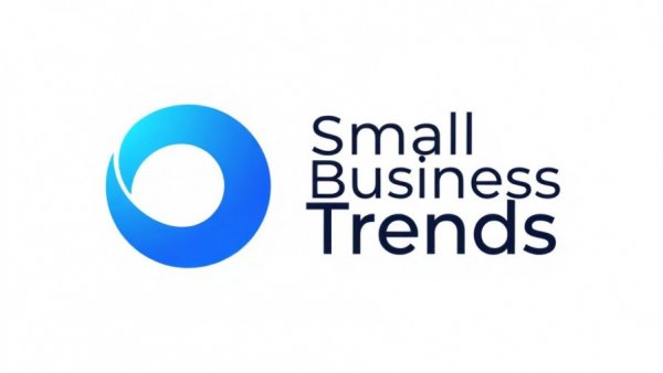 Logo of Small Business Trends with a blue gradient circle.