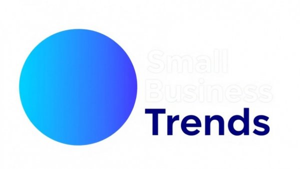 Small Business Trends logo with blue circular design.