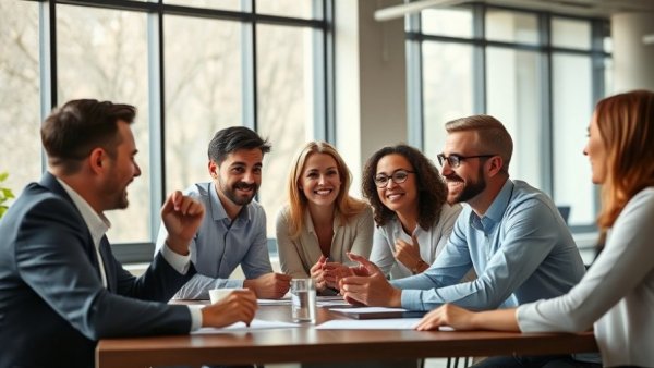 Team collaboration on inspiring videos for local residents.