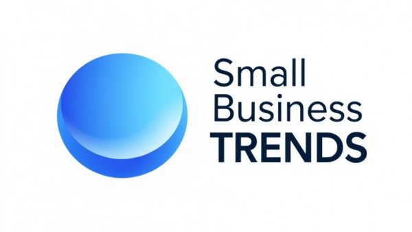 Minimalist logo for successful small business trends
