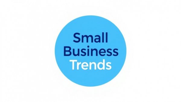 Logo of Small Business Trends with blue circle.