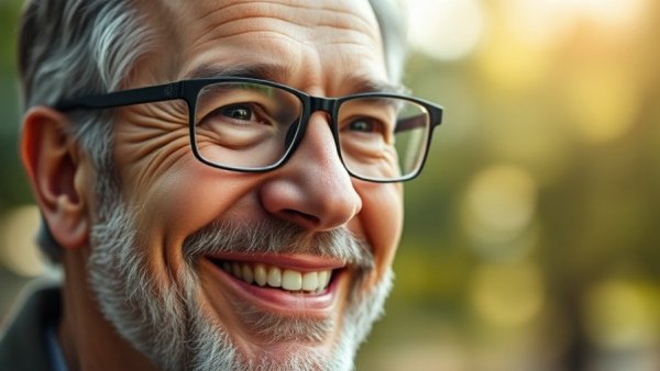 Portrait of a smiling man embodying people-first culture business growth