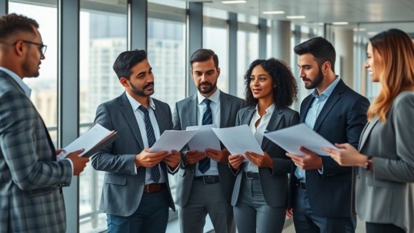 Business team discussion highlighting PPL Background Check Importance.