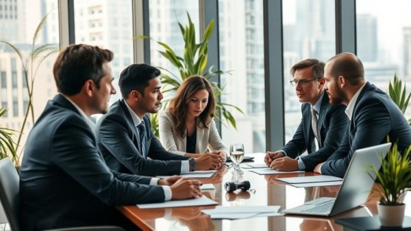 Corporate meeting illustrating effective conflict resolution methods.