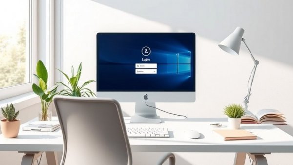 Paychex Oasis Employee Login screen on a minimalistic office desk.