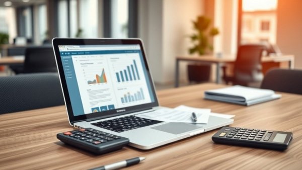 Modern desk with laptop and financial documents, SBA recovers $15 million.