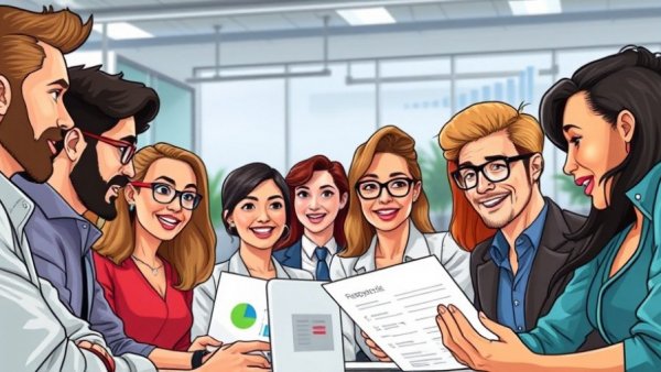 Professionals reviewing customer satisfaction survey questions examples.