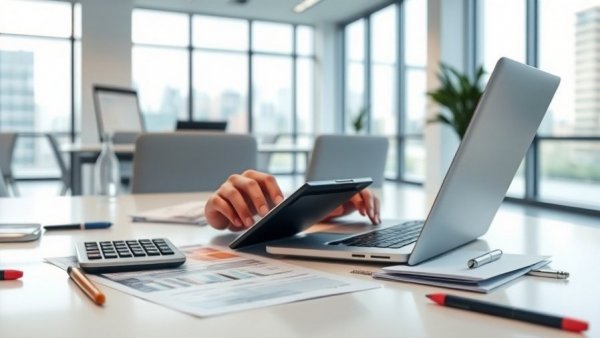 Key Tax Obligations for Online Business: office desk setup
