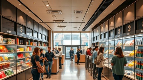 Effective Returns Management in Retail: Customer service area in a modern store.