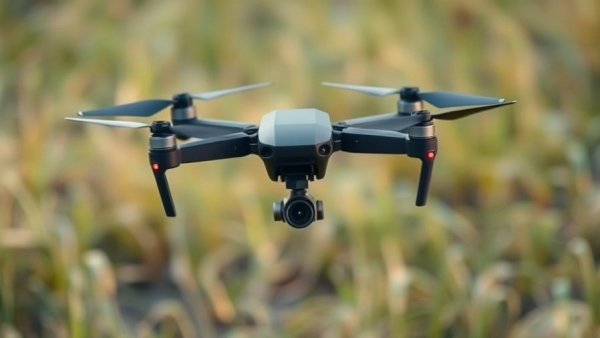 U.S. drone companies funding: advanced surveillance drone in mid-flight.