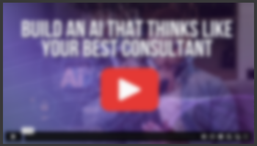 Coming Soon video placeholder for business with YouTube play button