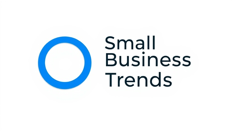 Logo of Small Business Trends with blue text and circle.