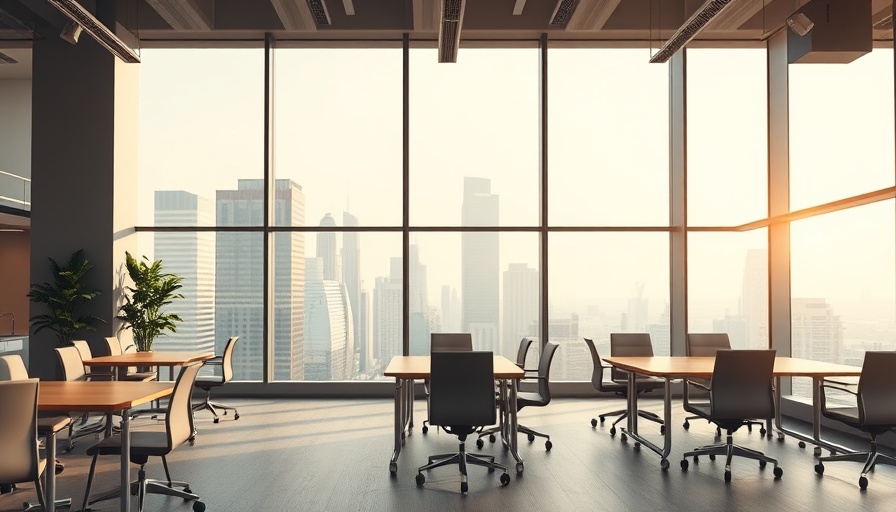 Modern office space discussing SBA loan fraud prevention measures.