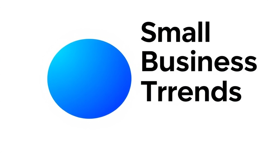 Minimalistic logo stating 'Small Business Trends' in blue.