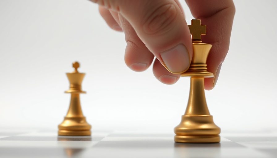 Strategic chess move symbolizing challenges in employee recruitment.