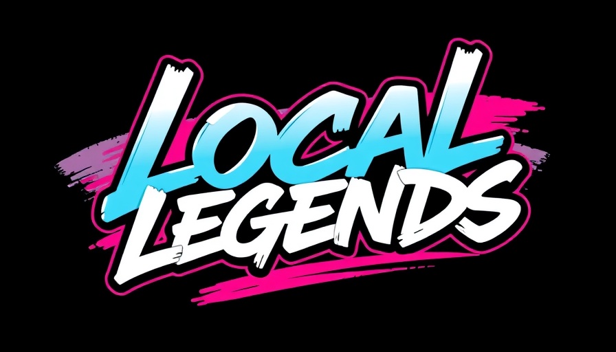 Graffiti-style 'Local Legends' logo on dark background.