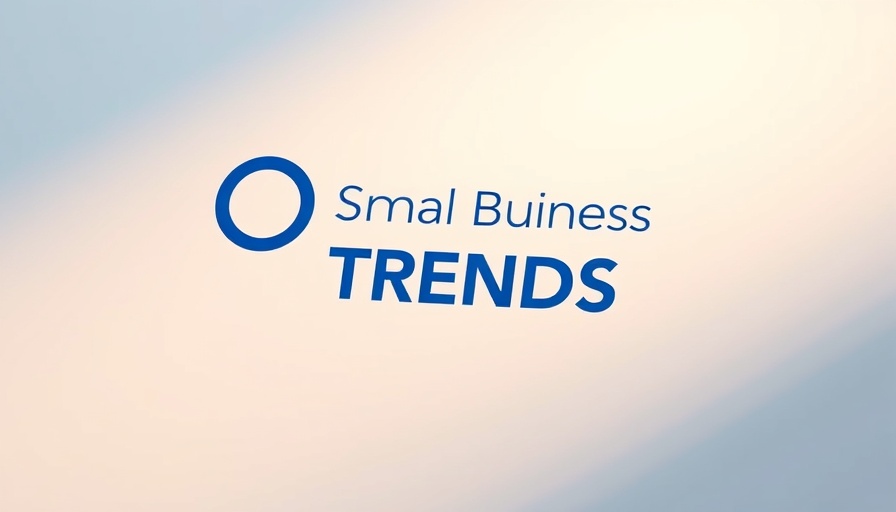 Logo for Small Business Trends, blue circle design.