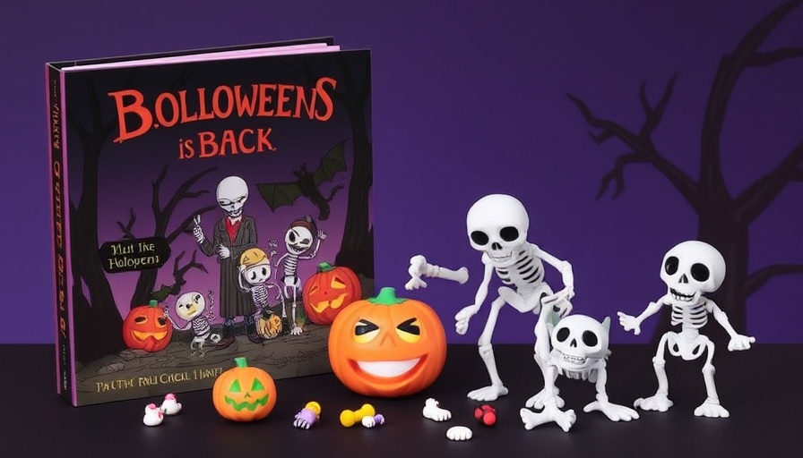 Bones Is Back: Halloween Book &amp; Toy Set Fully Funded on Kickstarter in Under 1 Hour