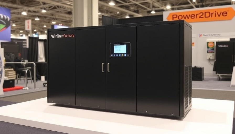 Winline Technology presenta el módulo de CC de alto voltaje de 1500 V UXC150030 en Power2Drive Europe 2025