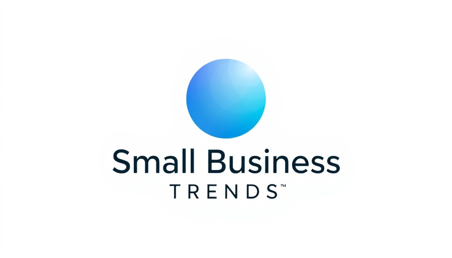 Blue gradient logo for Small Business TRENDS