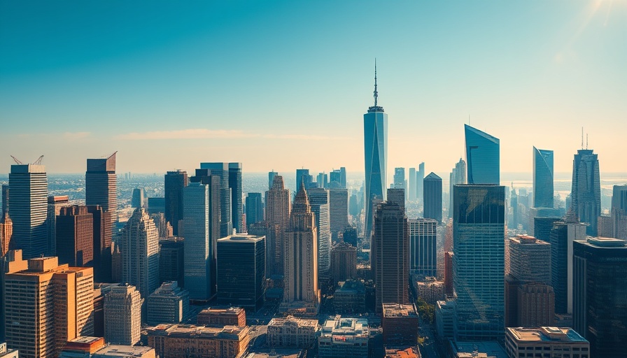 Dynamic skyline of one of the most entrepreneurial cities of 2025.
