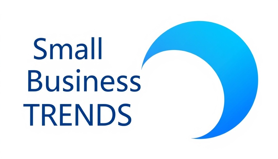 Small Business TRENDS logo with blue circle, minimalist design.
