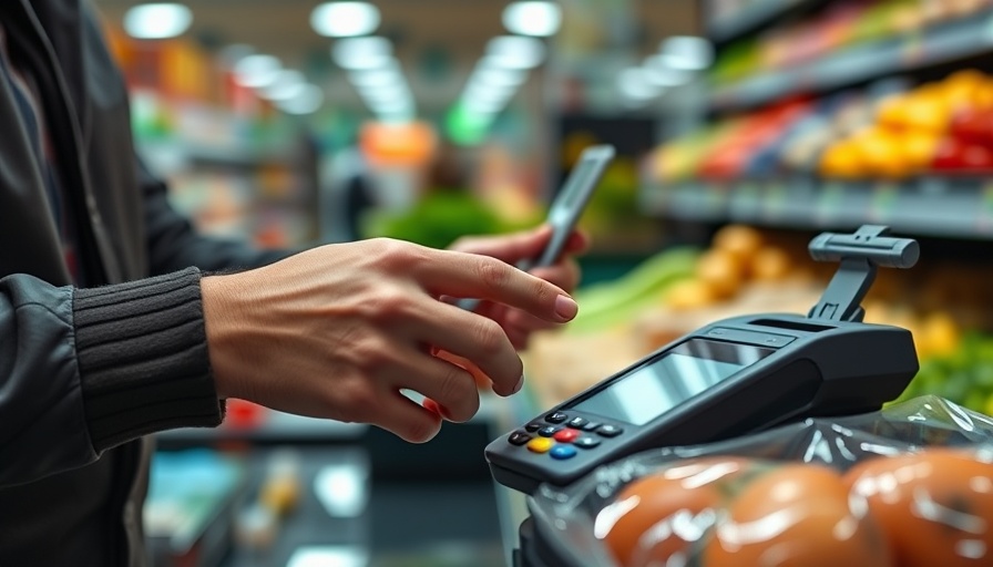 Contactless payment at checkout using Square Online Checkout.