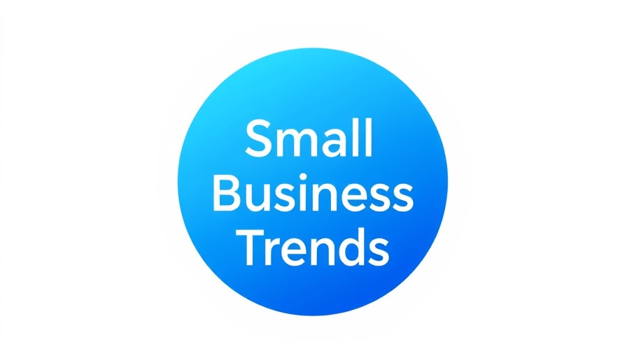 Logo for Small Business Trends with blue circle and text.