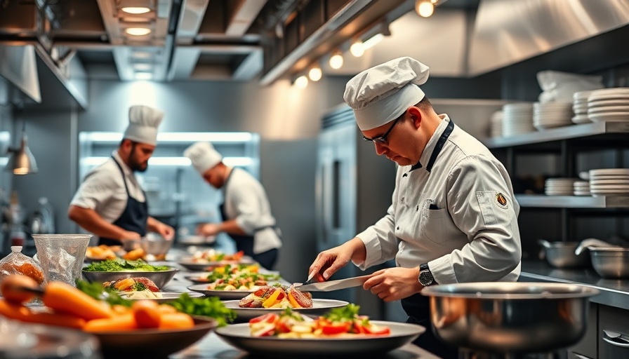 Chefs cooking in kitchen as value added examples for business growth.