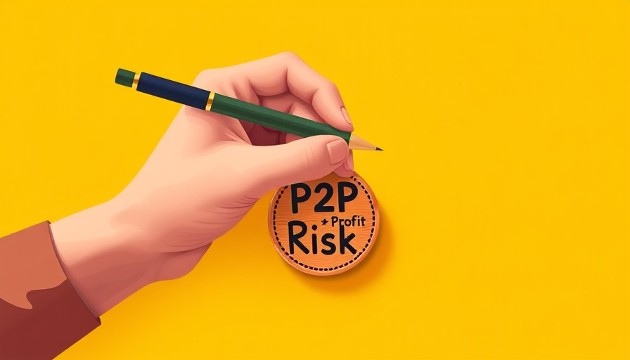 Best Crowdfunding Sites: Hand considers risks and profits on yellow background.