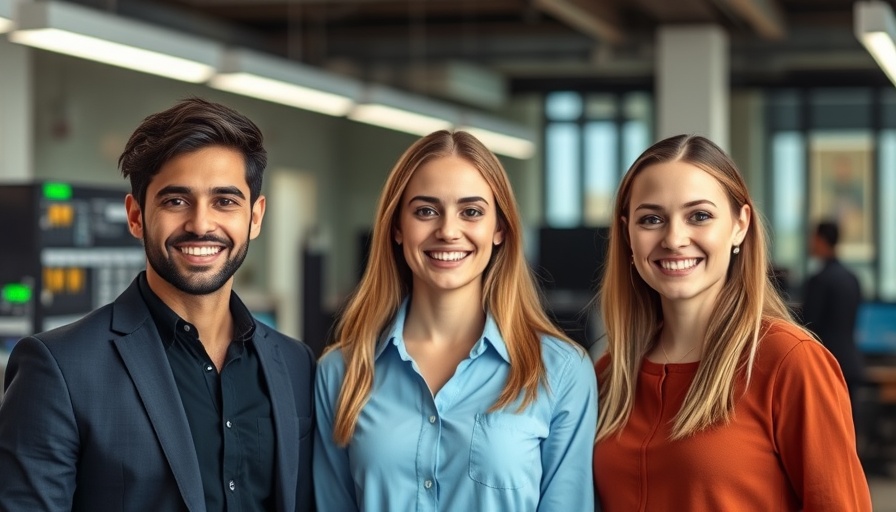 Young professionals in office, starting a manufacturing business